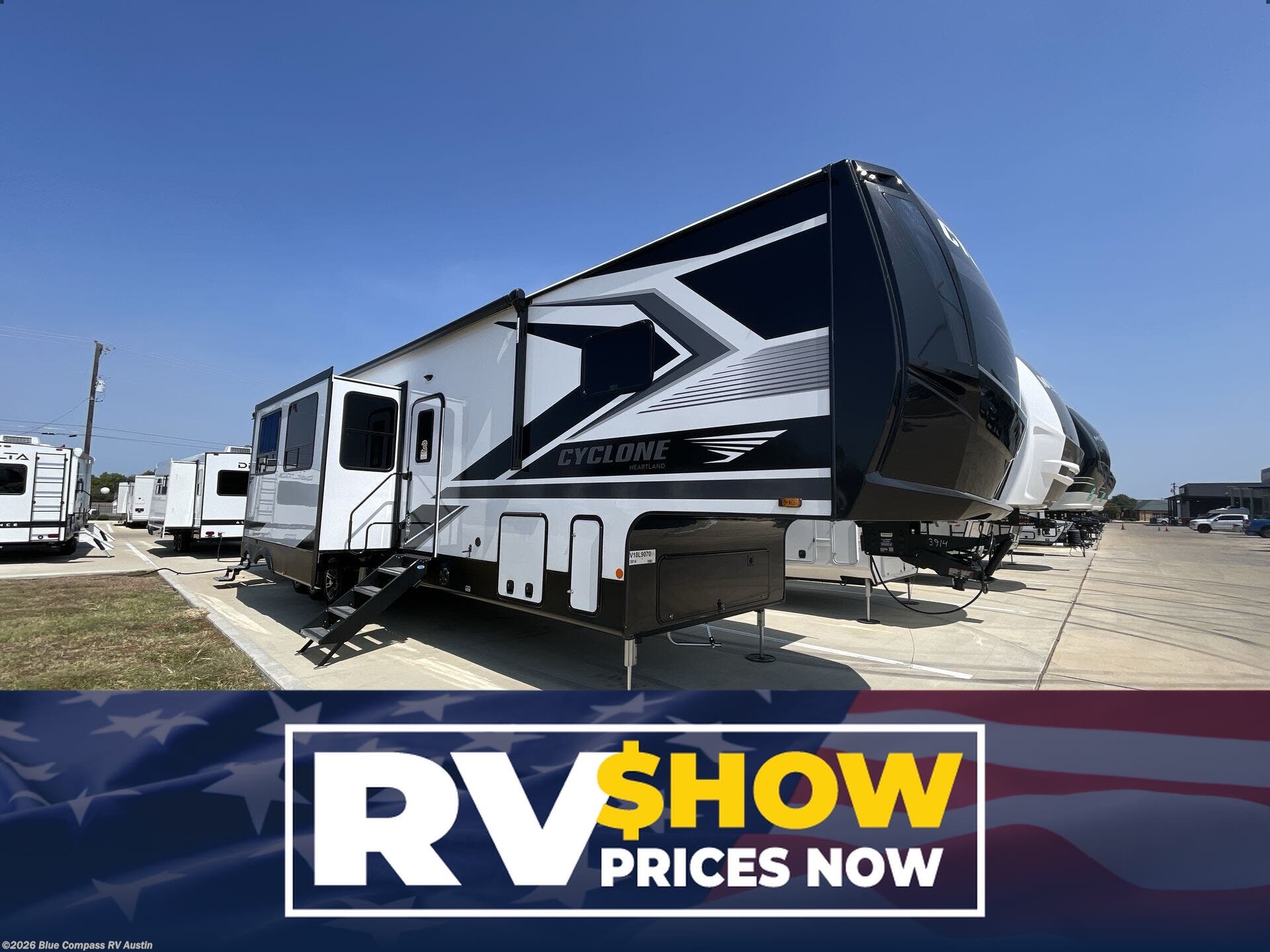 New 2027 Heartland Cyclone 3914 available in Buda, Texas