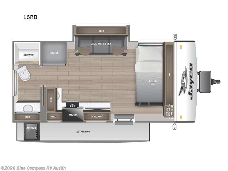 Used 2025 Jayco Jay Feather Air 16RB available in Buda, Texas