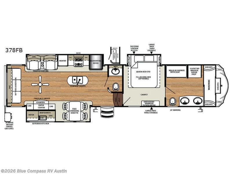 Used 2018 Forest River Sierra 378FB available in Buda, Texas
