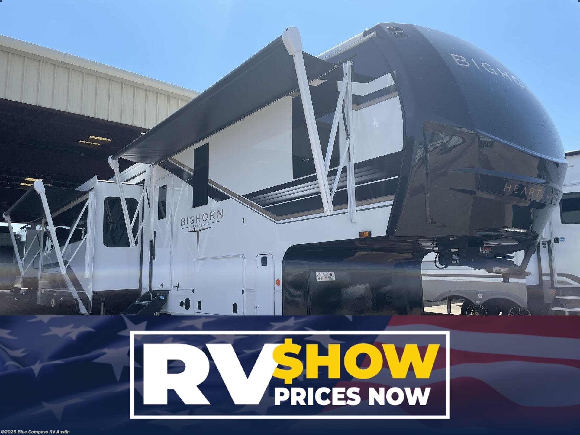 New 2027 Heartland Bighorn 38RE available in Buda, Texas