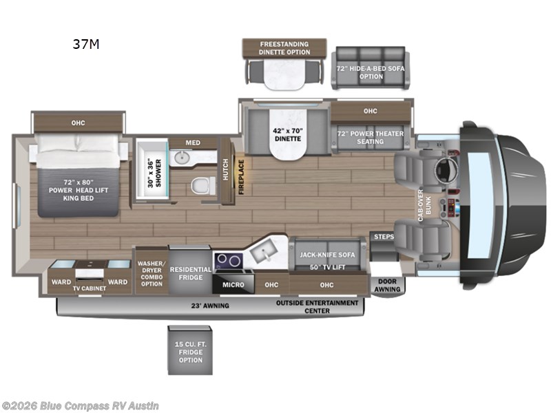 Used 2025 Entegra Coach Accolade 37M available in Buda, Texas