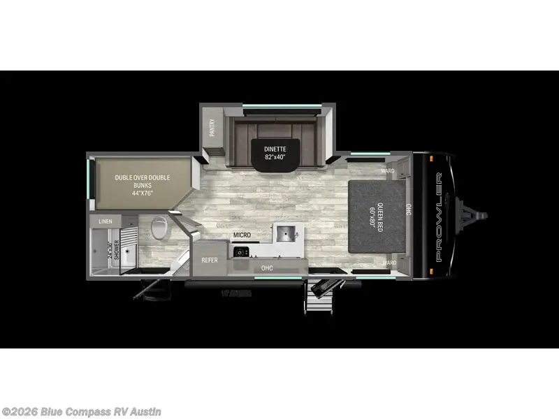 New 2027 Heartland Prowler 2202BHS available in Buda, Texas