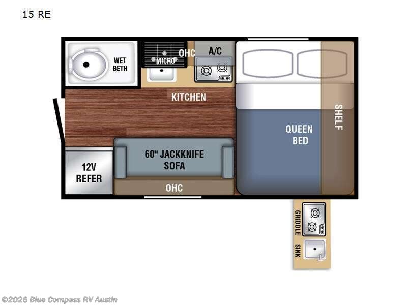 Used 2023  Braxton Creek Bushwhacker Plus 15 RE by Braxton Creek from Blue Compass RV Austin in Buda, TX