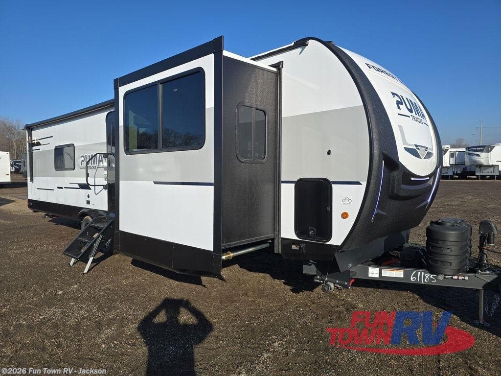 New 2026 Forest River Puma Tracks 3300FLBS available in Jackson, Michigan