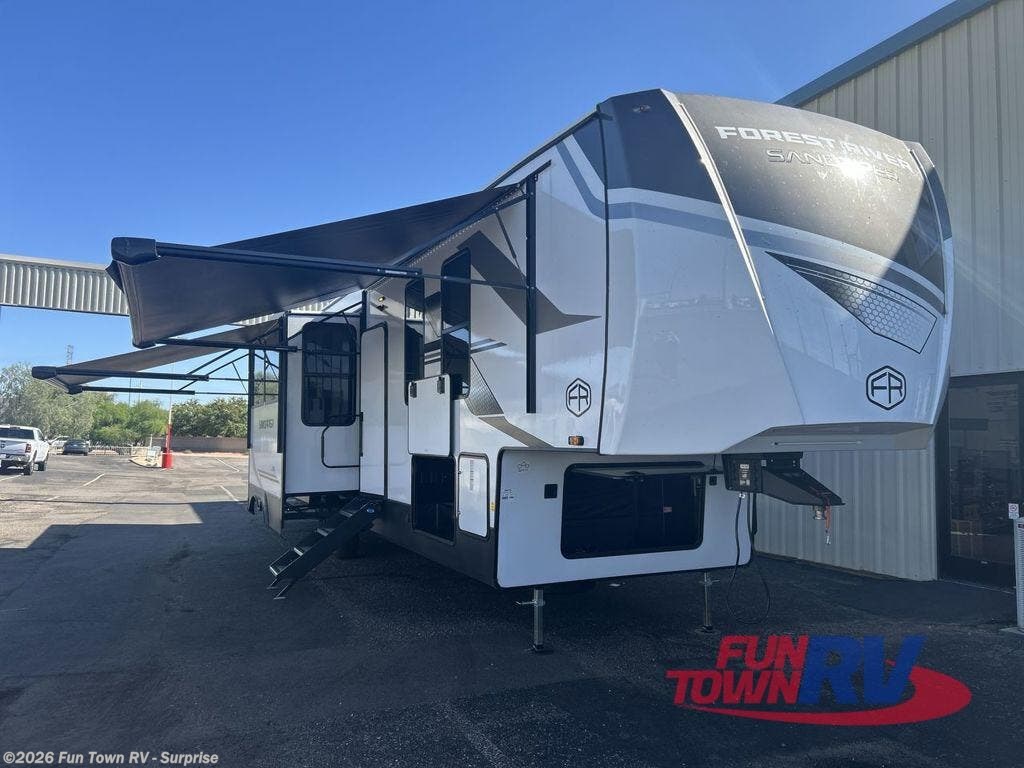 New 2026 Forest River Sandpiper 4002FB available in Surprise, Arizona