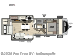New 2026 Forest River Vibe 2800RL available in Edinburgh, Indiana
