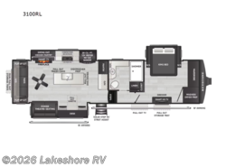 New 2026 Keystone Montana 3100RL available in Muskegon, Michigan