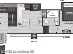 New 2026 Keystone Cougar 320RDS available in Muskegon, Michigan