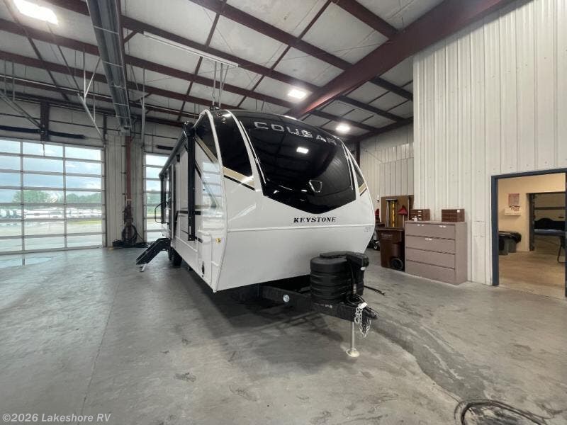 New 2026 Keystone Cougar Half-Ton 25MLE available in Muskegon, Michigan