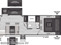 New 2026 Keystone Cougar Half-Ton 25MLE available in Muskegon, Michigan