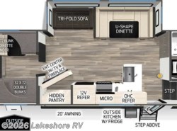 New 2026 Forest River Cherokee Arctic Wolf 285OPT available in Muskegon, Michigan
