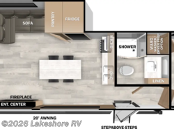 New 2025 Forest River Wildwood 32VERANDA available in Muskegon, Michigan