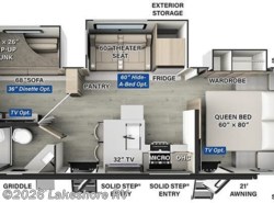 New 2025 Forest River Flagstaff Super Lite 26BHW available in Muskegon, Michigan
