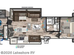 New 2026 Forest River Vibe 3400BH available in Muskegon, Michigan
