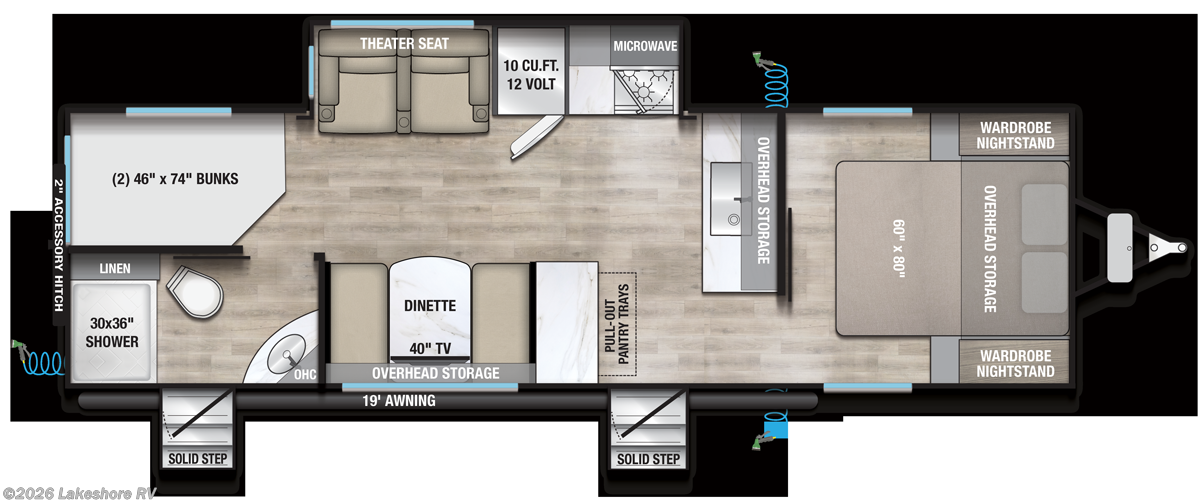 New 2026 Alliance RV Delta BH271 available in Muskegon, Michigan