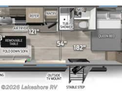 New 2027 Forest River Cherokee Grey Wolf 18RR available in Muskegon, Michigan