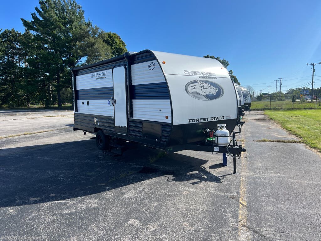 Used 2025  Forest River Cherokee Wolf Pup 16LP by Forest River from Lakeshore RV in Muskegon, MI