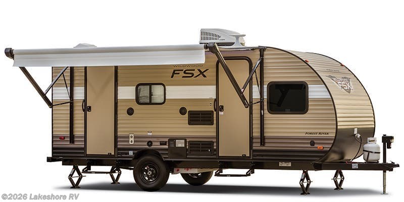 Used 2018 Forest River Wildwood FSX 180RT available in Muskegon, Michigan