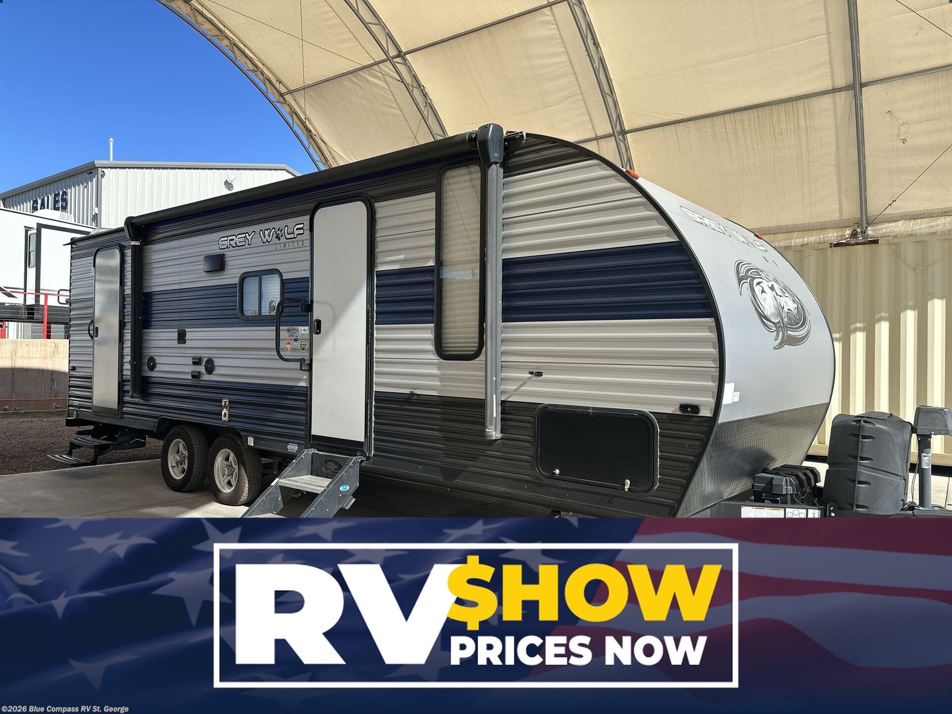 Used 2021 Forest River Cherokee Grey Wolf 23DBH available in Hurricane, Utah