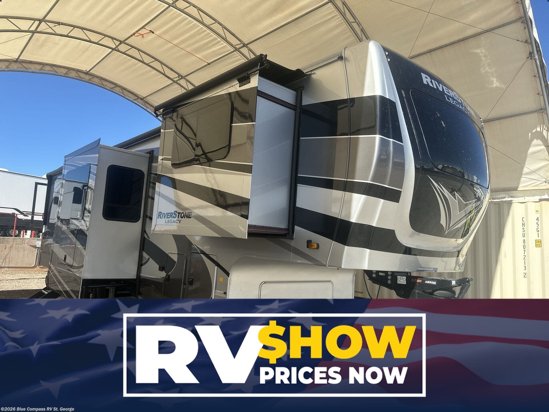 Used 2023  Forest River RiverStone 39RBFL by Forest River from Blue Compass RV St. George in Hurricane, UT