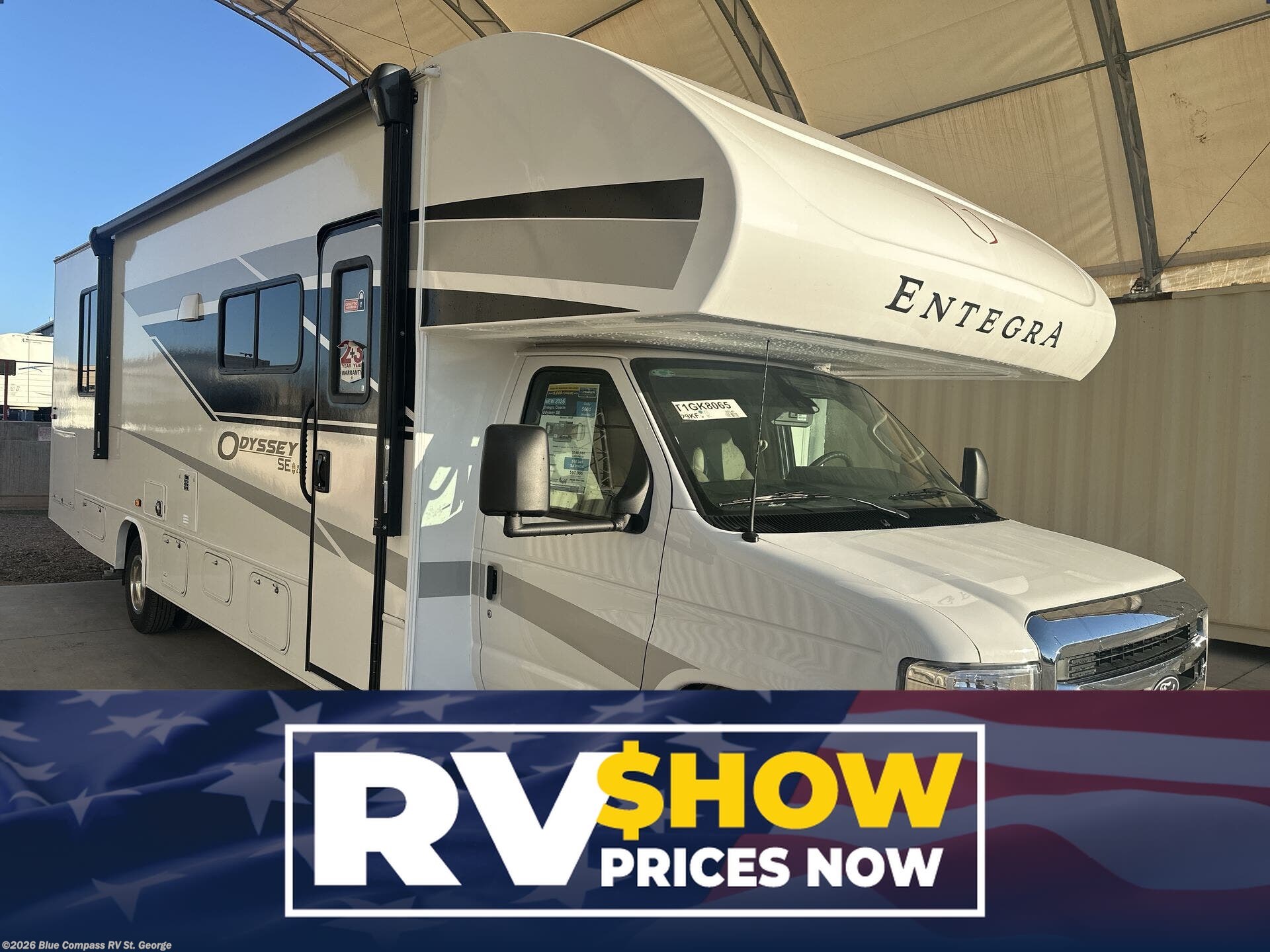 New 2026 Entegra Coach Odyssey SE 29KF available in Hurricane, Utah