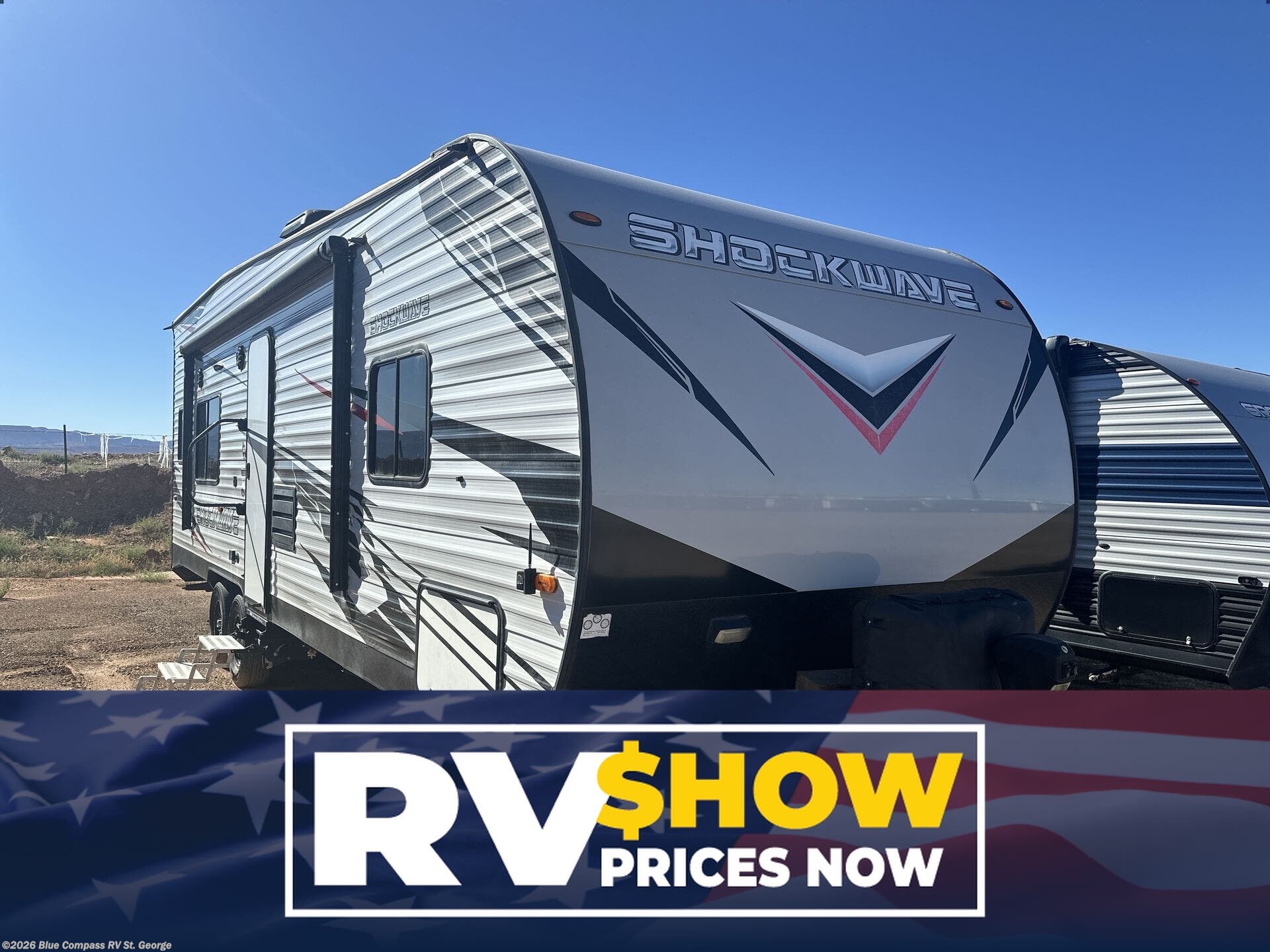Used 2021  Forest River Shockwave 25RQMX by Forest River from Blue Compass RV St. George in Hurricane, UT