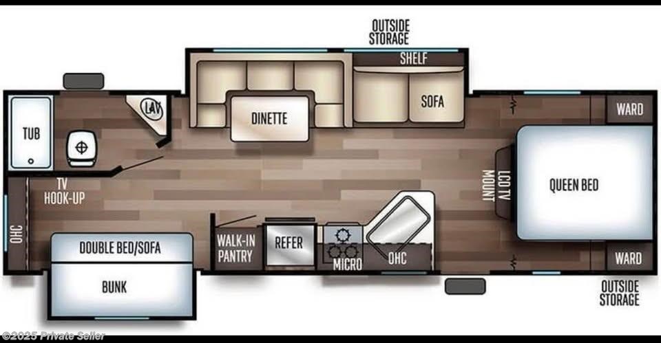 Used 2019 Forest River Cherokee Grey Wolf 27DBS available in Conroe, Texas