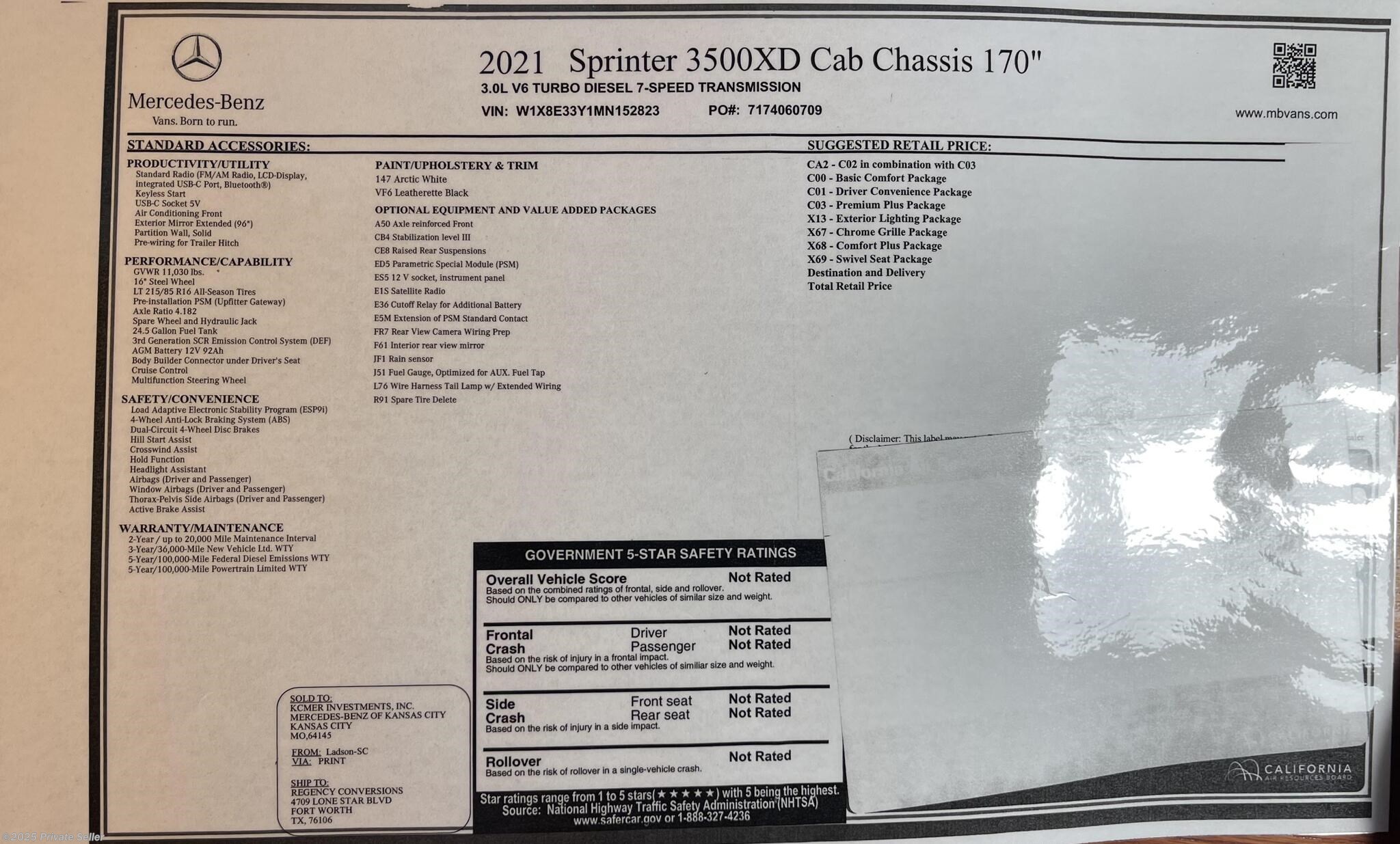 Used 2022 Regency Ultra Brougham MB available in Dallas, Pennsylvania