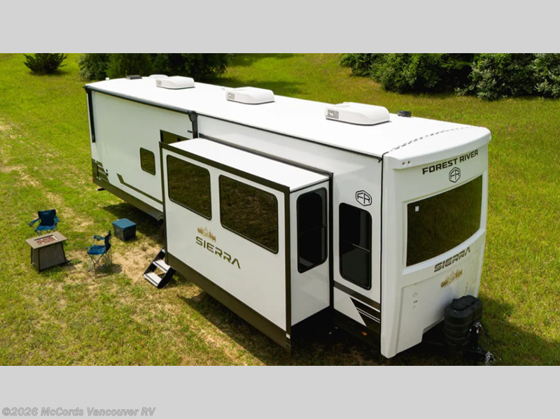 New 2026 Forest River Sierra Destination Trailers 389HBFL available in Battle Ground, Washington