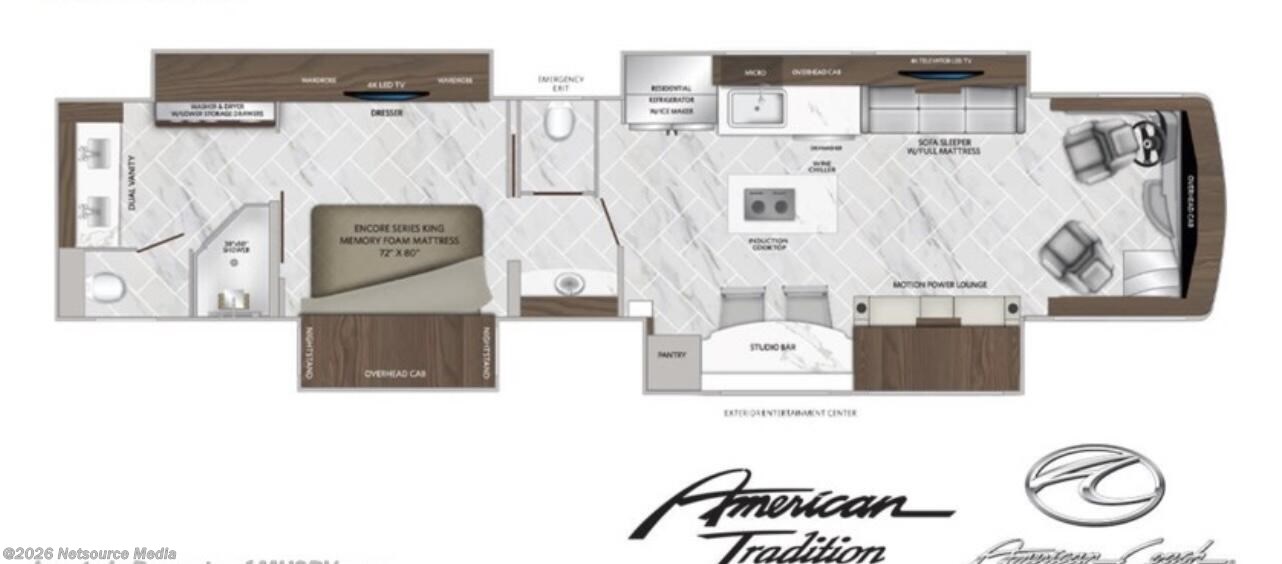 Used 2023 American Coach American Tradition 45T available in Post Falls, Idaho