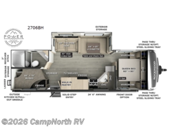 New 2026 Forest River Rockwood Ultra Lite 2706BH available in Schoolcraft, Michigan