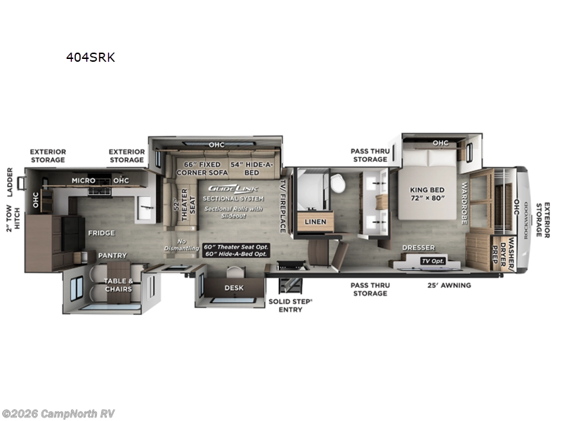 New 2026 Forest River Rockwood Signature 404SRK available in Schoolcraft, Michigan