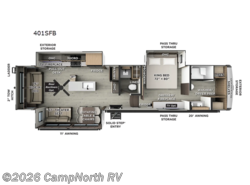 New 2027 Forest River Rockwood Signature 401SFB available in Schoolcraft, Michigan