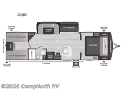 New 2027 Keystone Bullet Classic 28QBC available in Schoolcraft, Michigan