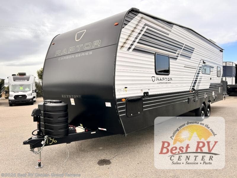 New 2026 Keystone Raptor Carbon Series 29WFO available in Grand Terrace, California