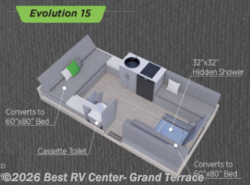 New 2027 Aliner Evolution ALINER 15 available in Grand Terrace, California