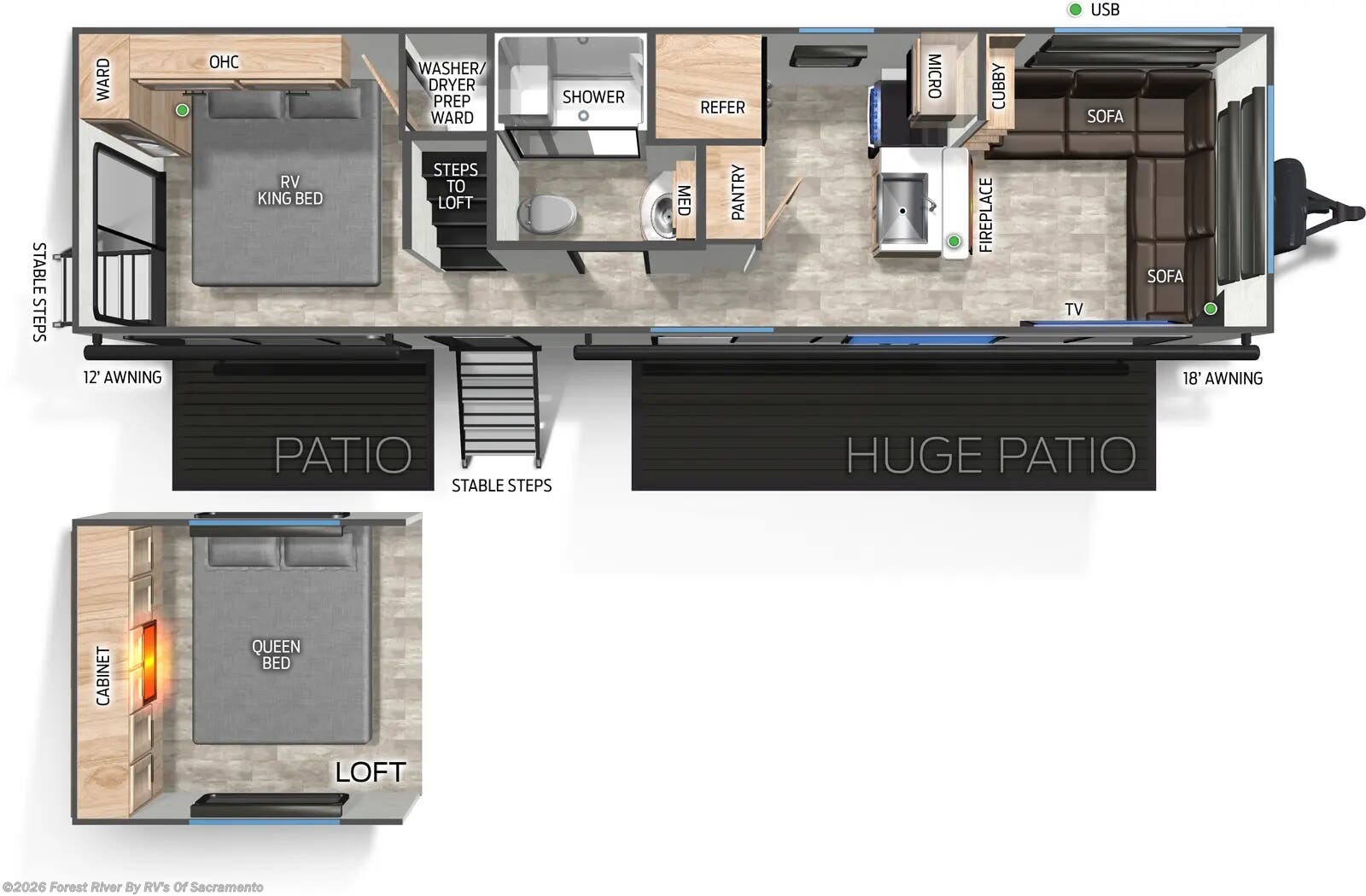 New 2026 Forest River Cherokee Timberwolf 27MDK available in Sacramento, California