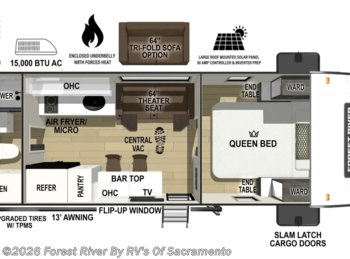New 2027 Forest River R-Pod RP-207 available in Sacramento, California