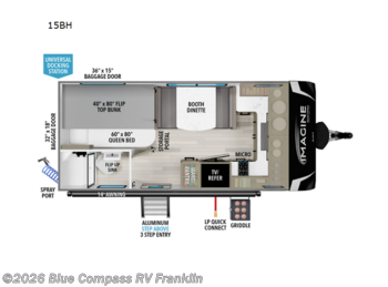 Used 2024 Grand Design Imagine AIM 15BH available in Franklin, Kentucky