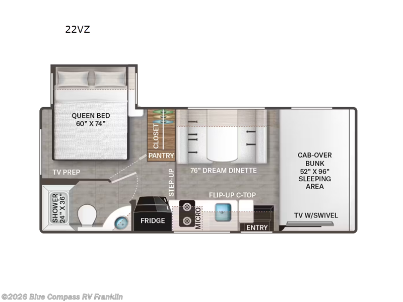 New 2026 Thor Motor Coach Geneva 22VZ available in Franklin, Kentucky