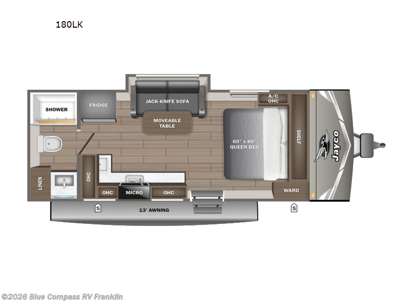 New 2027 Jayco Jay Flight 180LK available in Franklin, Kentucky