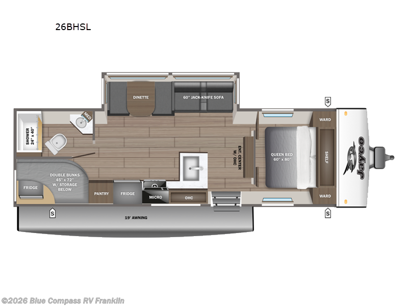 New 2027 Jayco Jay Feather SL 26BHSL available in Franklin, Kentucky