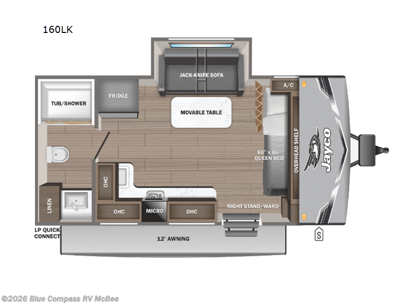 Used 2025 Jayco Jay Flight SLX 160LK available in Mcbee, South Carolina