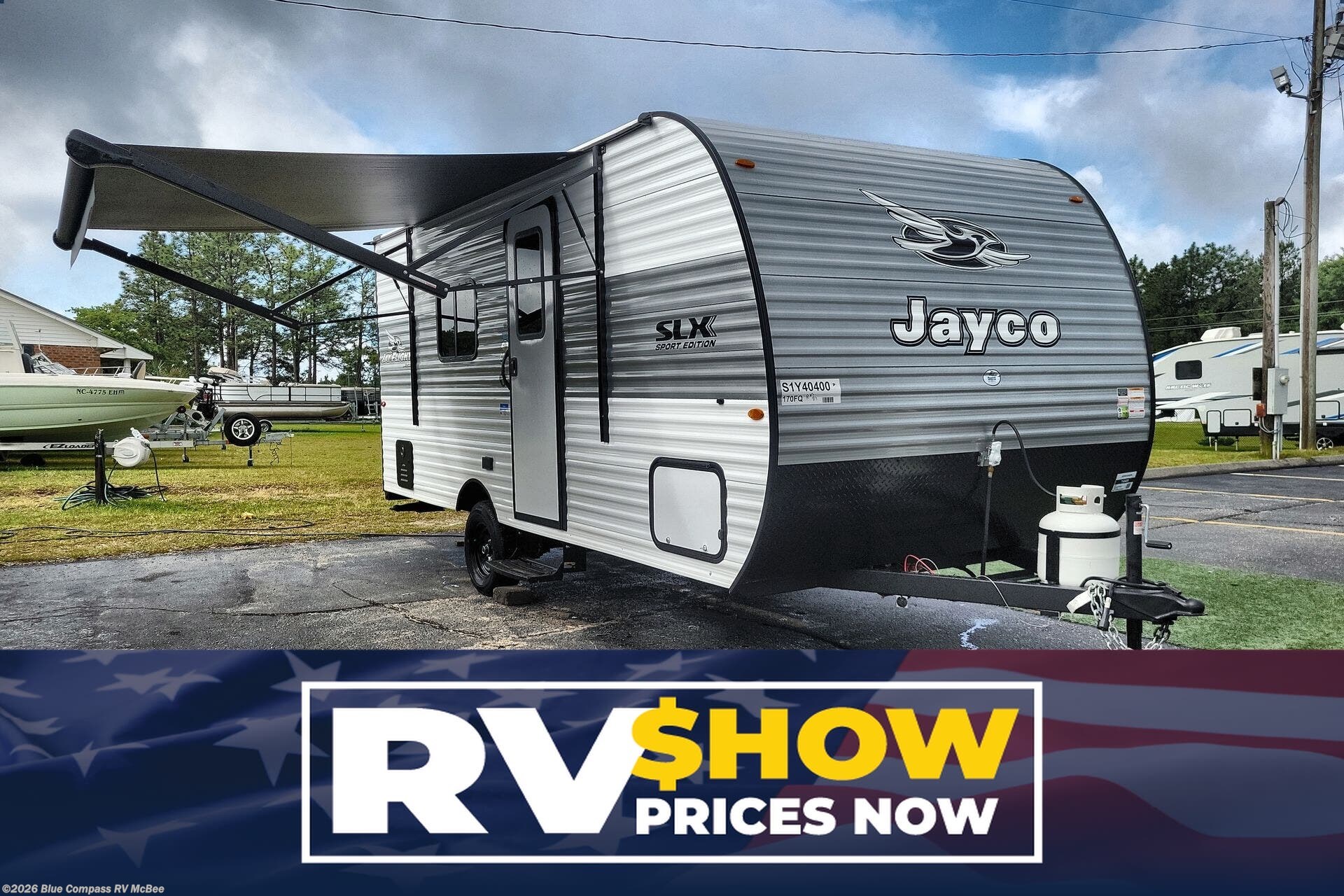 New 2025 Jayco Jay Flight SLX 170FQ available in Mcbee, South Carolina