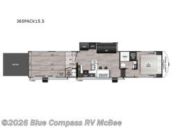 Used 2025 Forest River Cherokee Wolf Pack 365PACK15.5 available in Mcbee, South Carolina