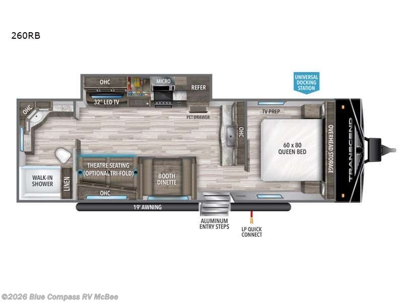 Used 2022 Grand Design Transcend Xplor 260RB available in Mcbee, South Carolina
