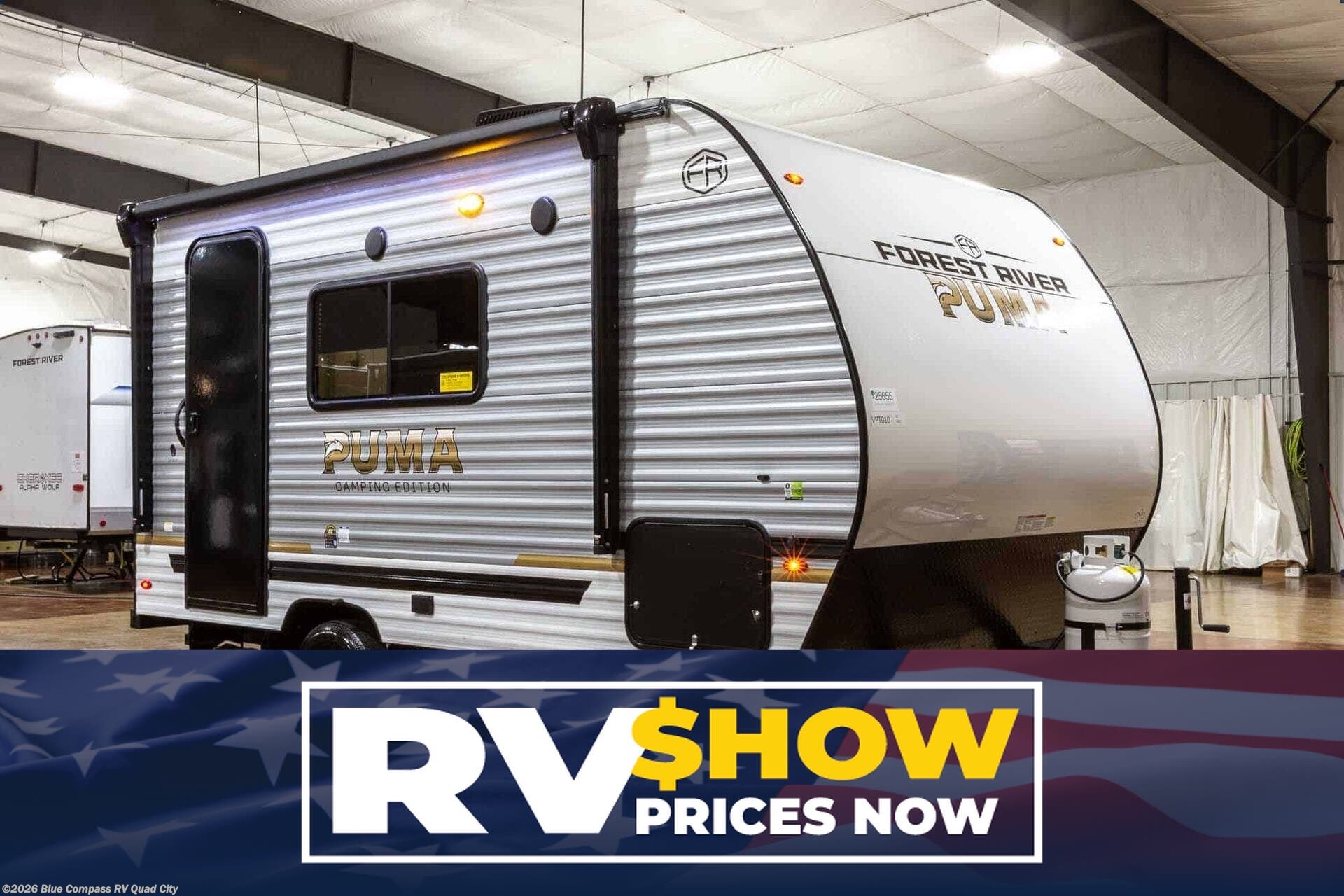 New 2026 Forest River Puma Camping Edition 12FBCE available in Walcott, Iowa