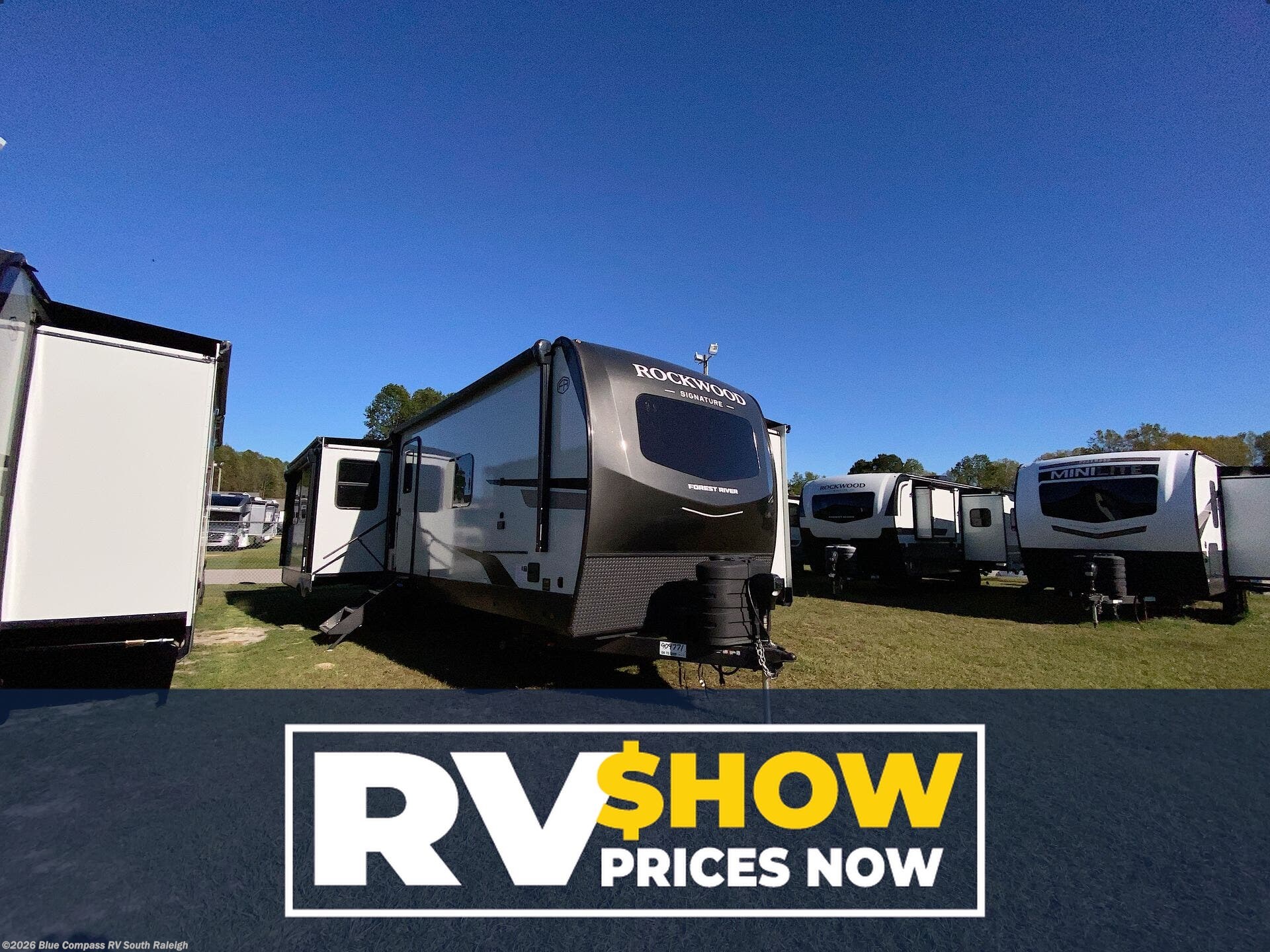 New 2026 Forest River Rockwood Signature 8337RL available in Benson, North Carolina