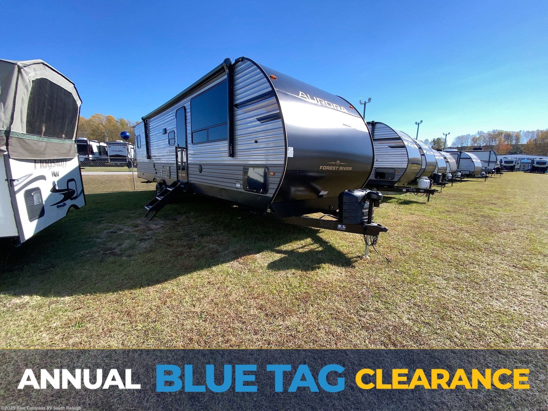 New 2026 Forest River Aurora 34BHTS (2 Queen Beds) available in Benson, North Carolina