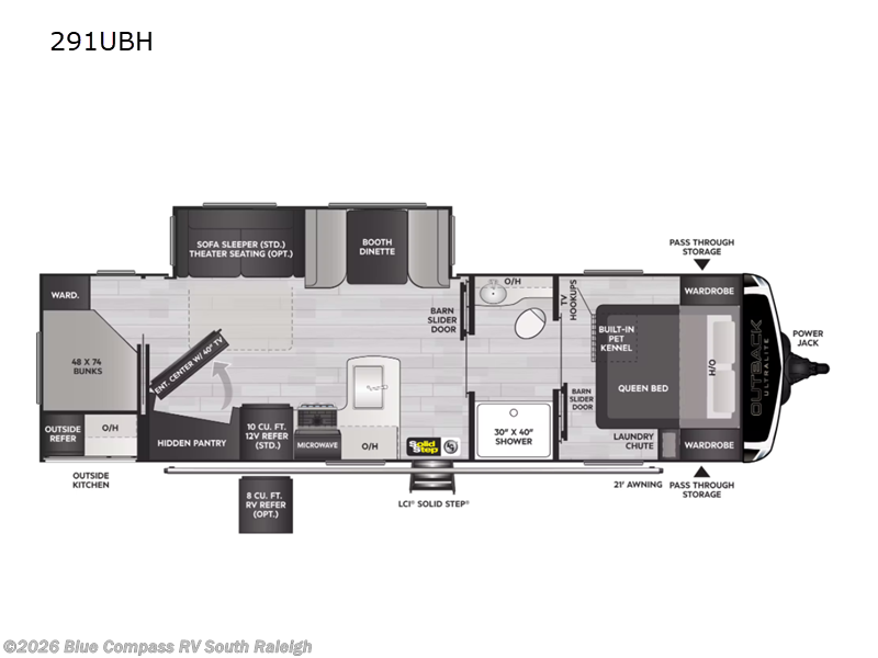 Used 2023 Keystone Outback Ultra Lite 291UBH available in Benson, North Carolina